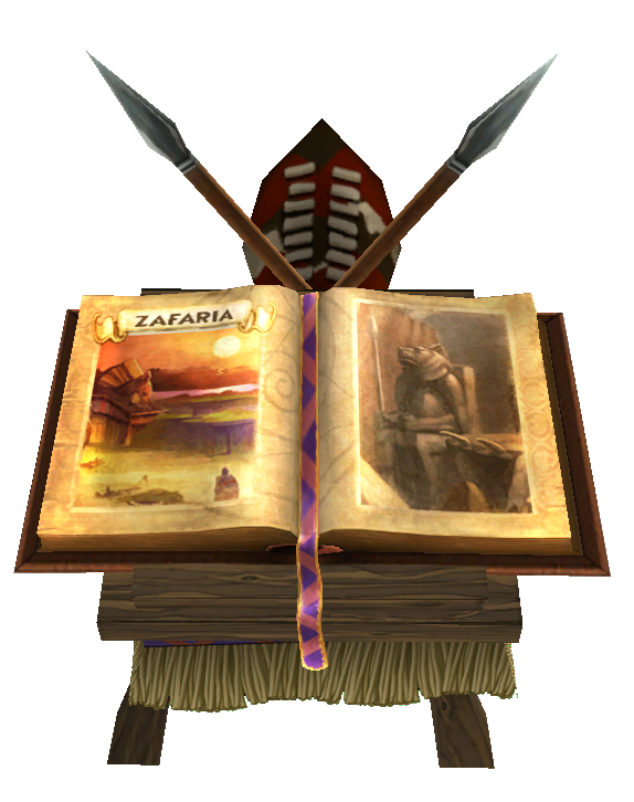 The zafaria art book! Listed as 1,500 Crowns.